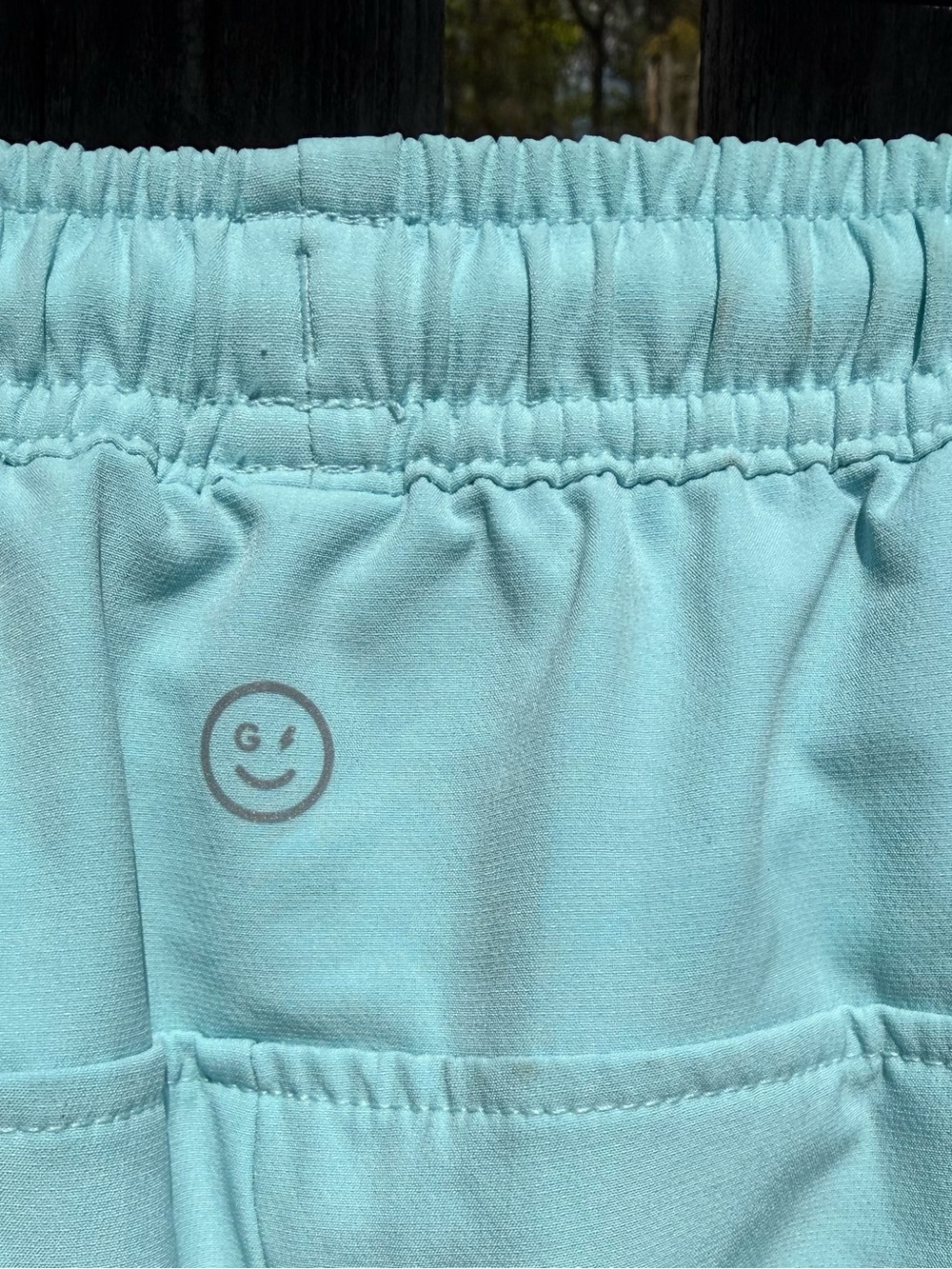Gilly Hicks Light Aqua Drawstring Lounge Shorts - Picture 3 of 5